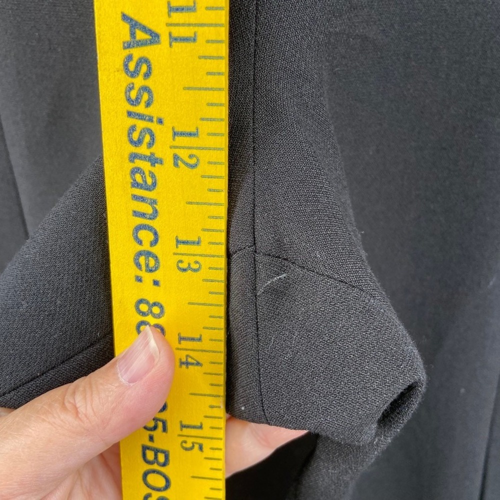 1.STATE Pants Womens Sz 14 Black Split Hem Side Zip Career Office - Picture 6 of 12